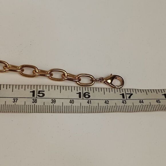 Womens Silver / Gold Tone Multi Chain Statement Necklace - Picture 8 of 10